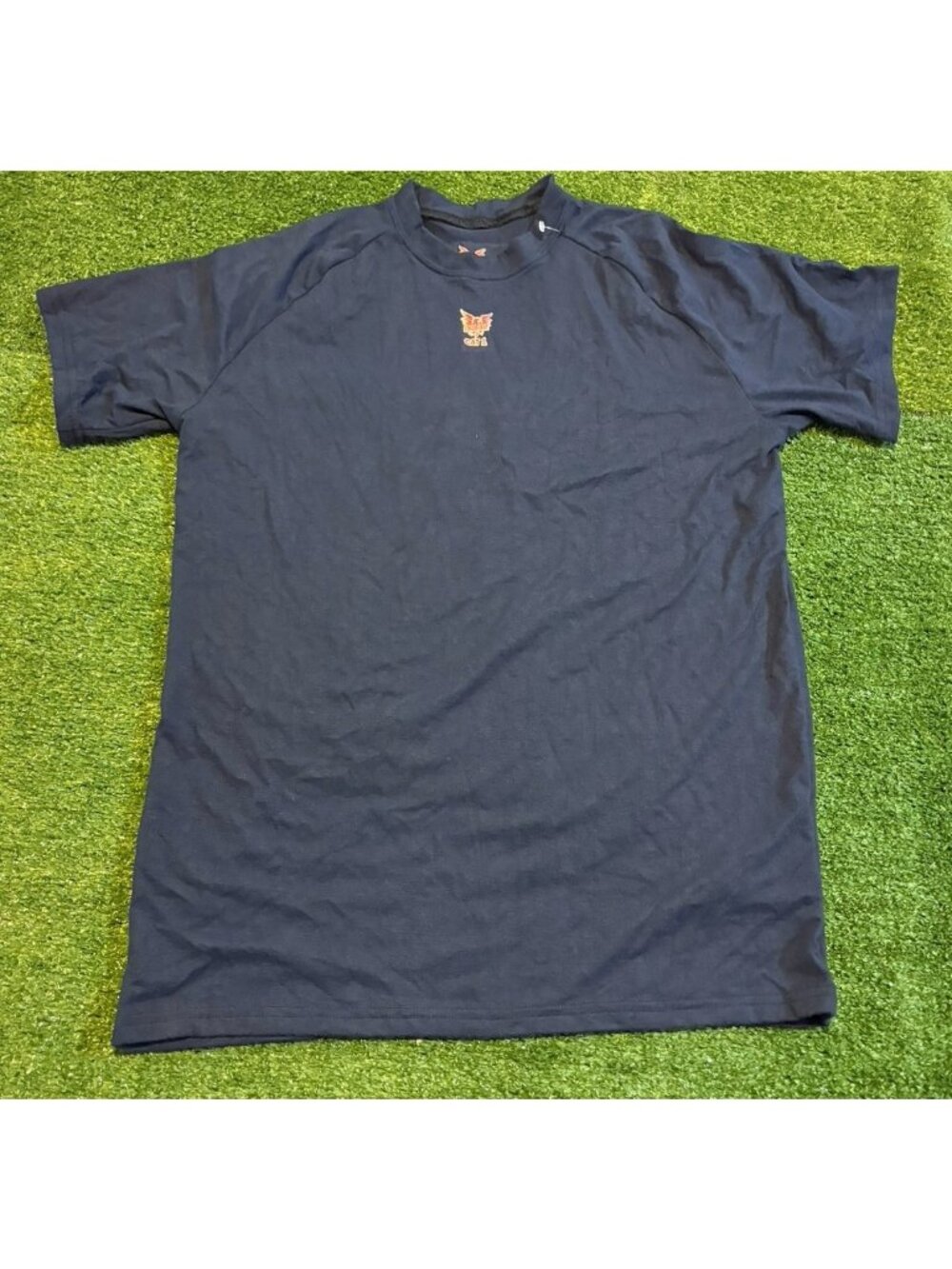 Drifire shirt mens large blue CAT1 lighweight workwear flame resistant